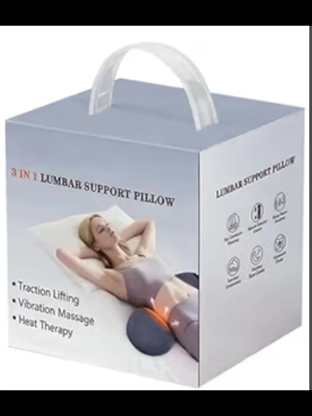 Triple Fusion Back Massager with Heat And Deep Tissue Massage